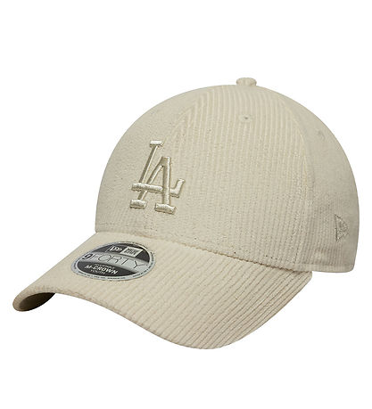 New Era Kappe - Cord - 9Forty - Dodgers - Light Beige