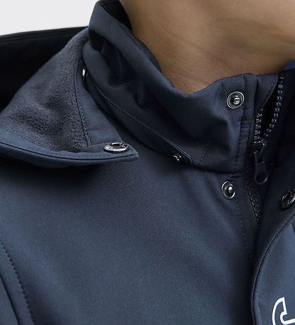 Jack & Jones Softshell Jacket - JjeMatt - Navy Blazer