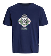 Jack & Jones T-shirt - JorSkull - Ocean Cavern