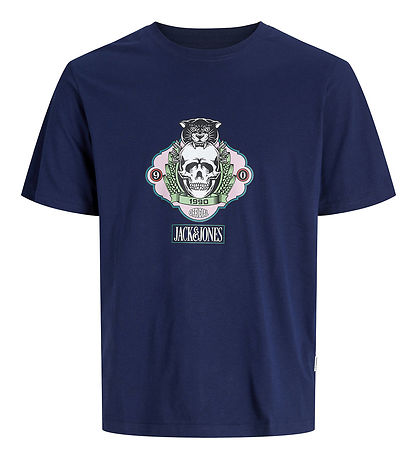 Jack & Jones T-shirt - JorSkull - Ocean Cavern