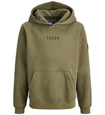 Jack & Jones Hoodie - JcoPoint - Grape Leaf