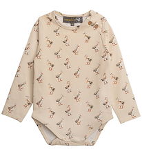 Hanevild Bodysuit l/s - Goose - Summer Sand