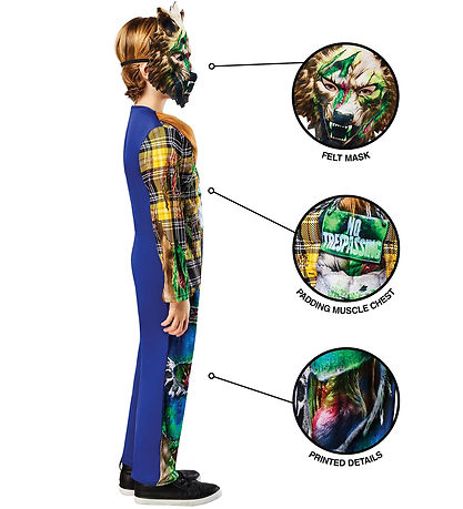 Rubies Costume - Toxic Werewolf