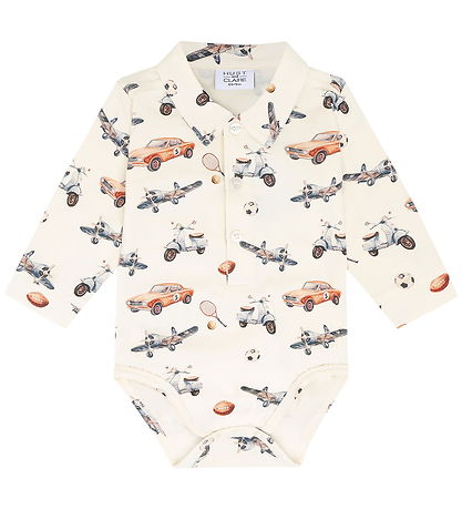 Hust and Claire Romper l/s - HCBoye - Snow White