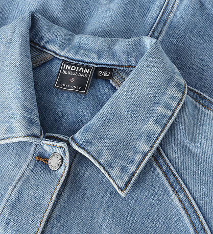 Indian Blue Jeans 데님 재킷 - 중고 연청 데님