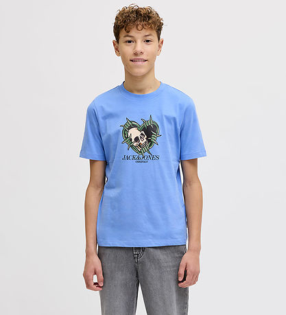 Jack & Jones T-Shirt - Noos - JorCatskills - Marina m. Print