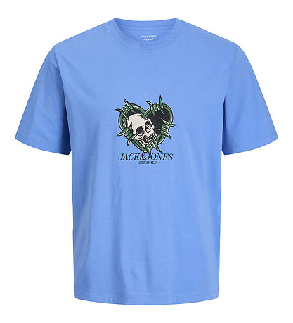Jack & Jones T-Shirt - Noos - JorCatskills - Marina m. Print