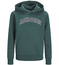 Jack & Jones Hoodie - JjeCaleb - Noos - Atlantic Deep