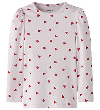 Name It Blouse - NmfHeart - Cradle Pink