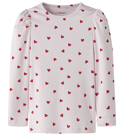 Name It Blouse - NmfHeart - Cradle Pink