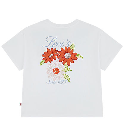 Levis T-shirt - Bright White w. Print