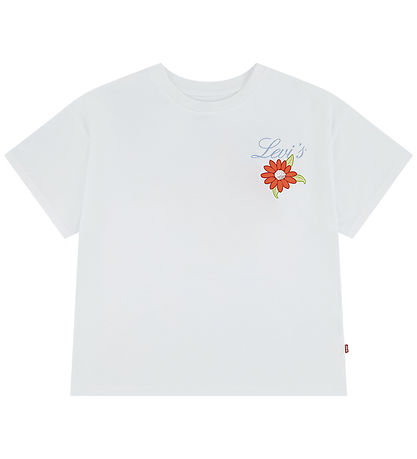 Levis T-shirt - Bright White w. Print