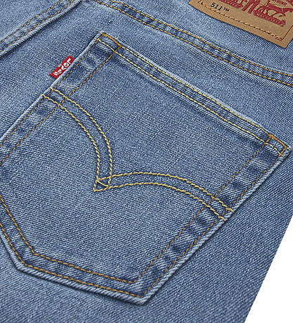 Levis Gallabuxur - 511 Slim - Basil Sky Án eyðileggingar