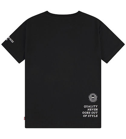 Levis T-shirt - Jet Black w. Print