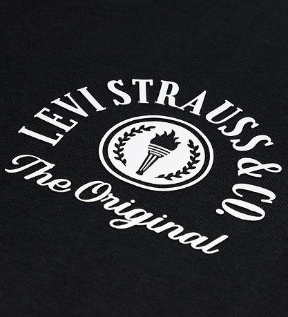 Levis T-shirt - Jet Black w. Print
