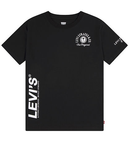 Levis T-shirt - Jet Black w. Print