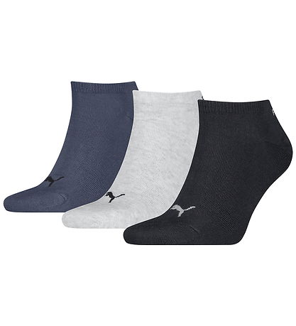 Puma Sneaker-Socken - 3er-Pack - Navy/Grey/Shadow Blue