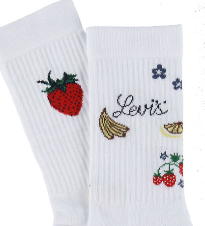 Levis Sukat - 2 kpl - Hedelmä-Aop - White Yhdistelmä