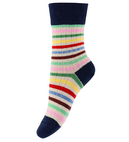 FUB Socks - 2-Pack - Multicolour w. Stripes