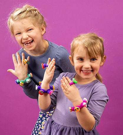 Fat Brain Bracelet av. Charms - Plip Charms - Violet