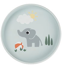 Done by Deer 붙어 있어 접시 - 놀이터 - 파란색