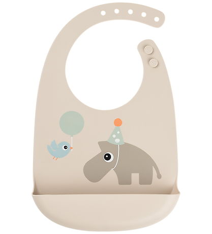 Done by Deer Lätzchen - Silikon - Celebration - Sand