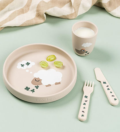 Done by Deer Mini Tasse - Silicone - Tiny Farm - Sable