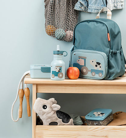 Done by Deer Trinkflasche - Edelstahl - 350 ml - Tiny Farm - B