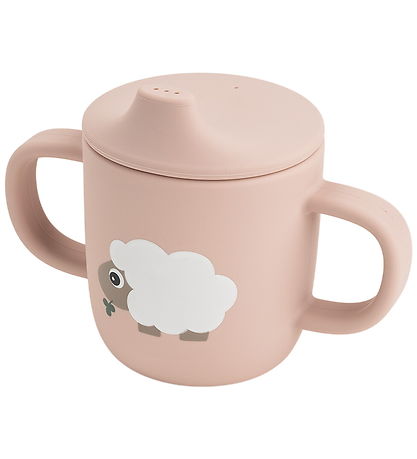 Done by Deer Bec av. Poignée - Silicone - Tiny Farm - Poudré