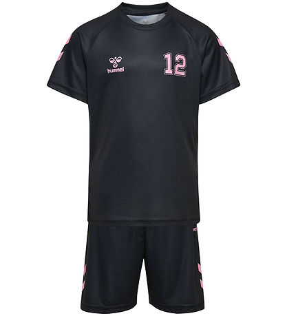 Hummel Trainingspak - hmlShimmer - Black/Bruids Rose