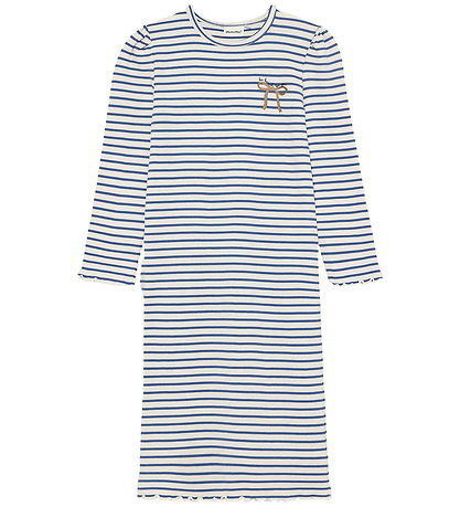Minymo Robe - Rib - Néerlandais Blue