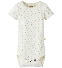 Name It Bodysuit s/s - NbfGago - Coconut Milk/Small Flower