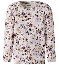 Name It Blouse - NmfKayla - Calcite/Grape Compote/Shopping Bag