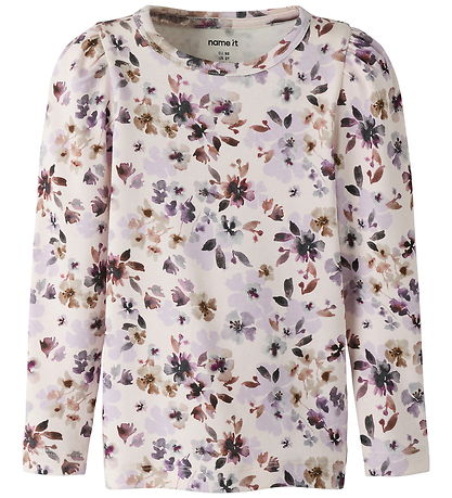 Name It Bluse - NmfKayla - Calcite/Grape Kompott-/Einkaufstasche