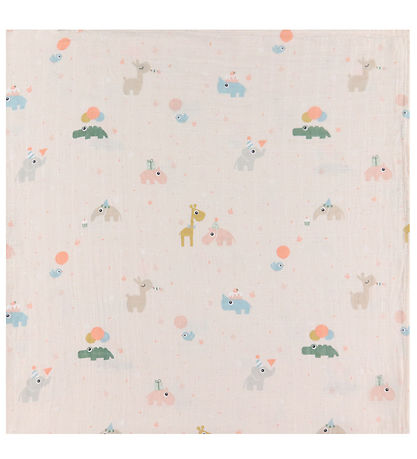 Done by Deer Wickeltuch - Musselin - Celebration - Puder