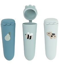 Done by Deer Ice molds - 3-Pack - Dotti - Blue