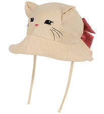 Konges Sløjd Sun Hat - Verbena Bow - Kitty - Cream Brulee