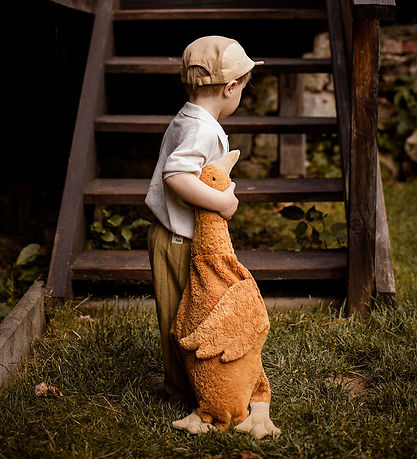 Senger Naturwelt Kuscheltier - Gans - Groß - Rust