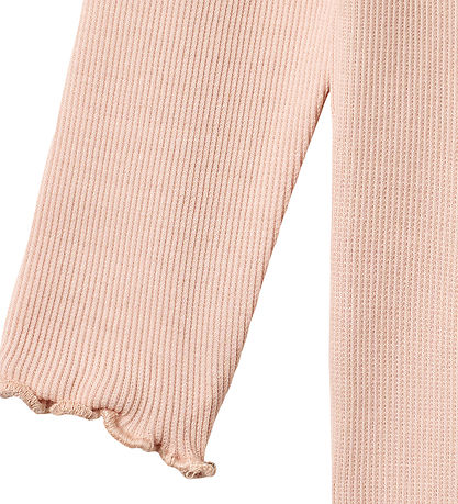 Wheat Bodysuit l/s - Rib - Regitze - Powder