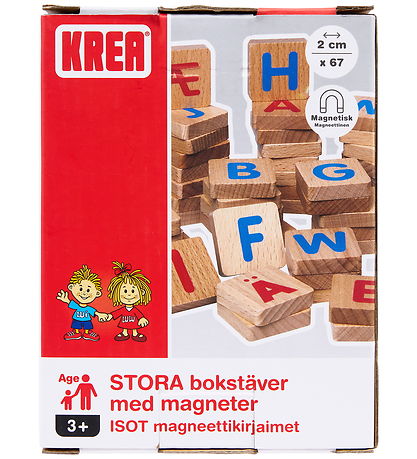 Krea Letters w. Magnets - Large