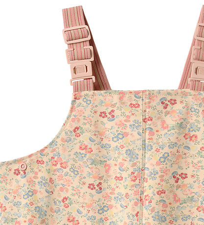 Wheat Regnbuxur M. axlaböndum - PU - Charlo - Blóm Önd Skeljar