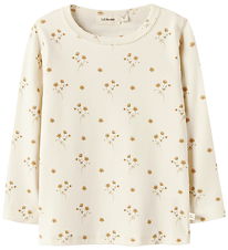 Lil' Atelier Blouse - NmfLayo - Coconut Milk/Flower Yellow