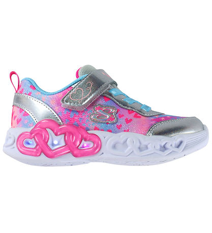 Skechers Schuhe - Mädchen Infinite Heart - m. Hell - Silber/Mult
