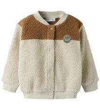 Name It Fleecejacke - NmmBallas - Pumice Stone