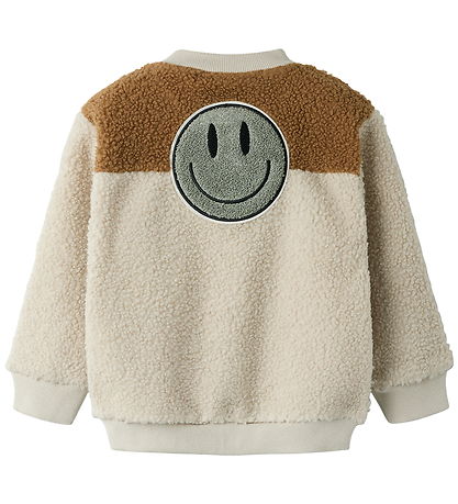 Name It Fleecejacka - NmmBallas - Pimpsten Stone