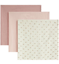 Lil' Atelier Muslin Cloths - 3-Pack - NbnIsley's - Coconut Milk/