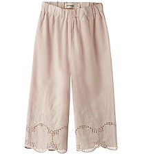 Lil' Atelier Trousers - Wide - NmfDayna - Peach Whip