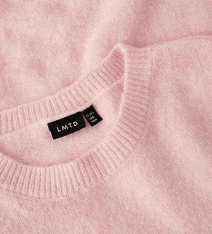 LMTD Bluse - Strick - Short - NlfBynt - Pink-A-Boo