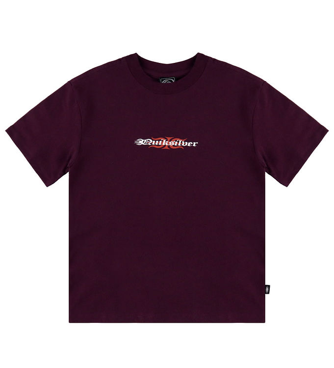 Quiksilver T-shirt - Kvicksilverflammande Heat - Kraftfull Purpl