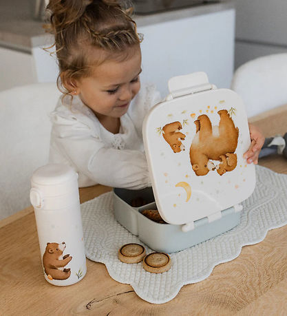 Petit Monkey Thermo Bottle - 350 mL - Bear Duck Stars